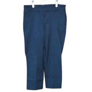 💙 Blue Ankle Trouser Pants – Size 10 – by Hilary Radley